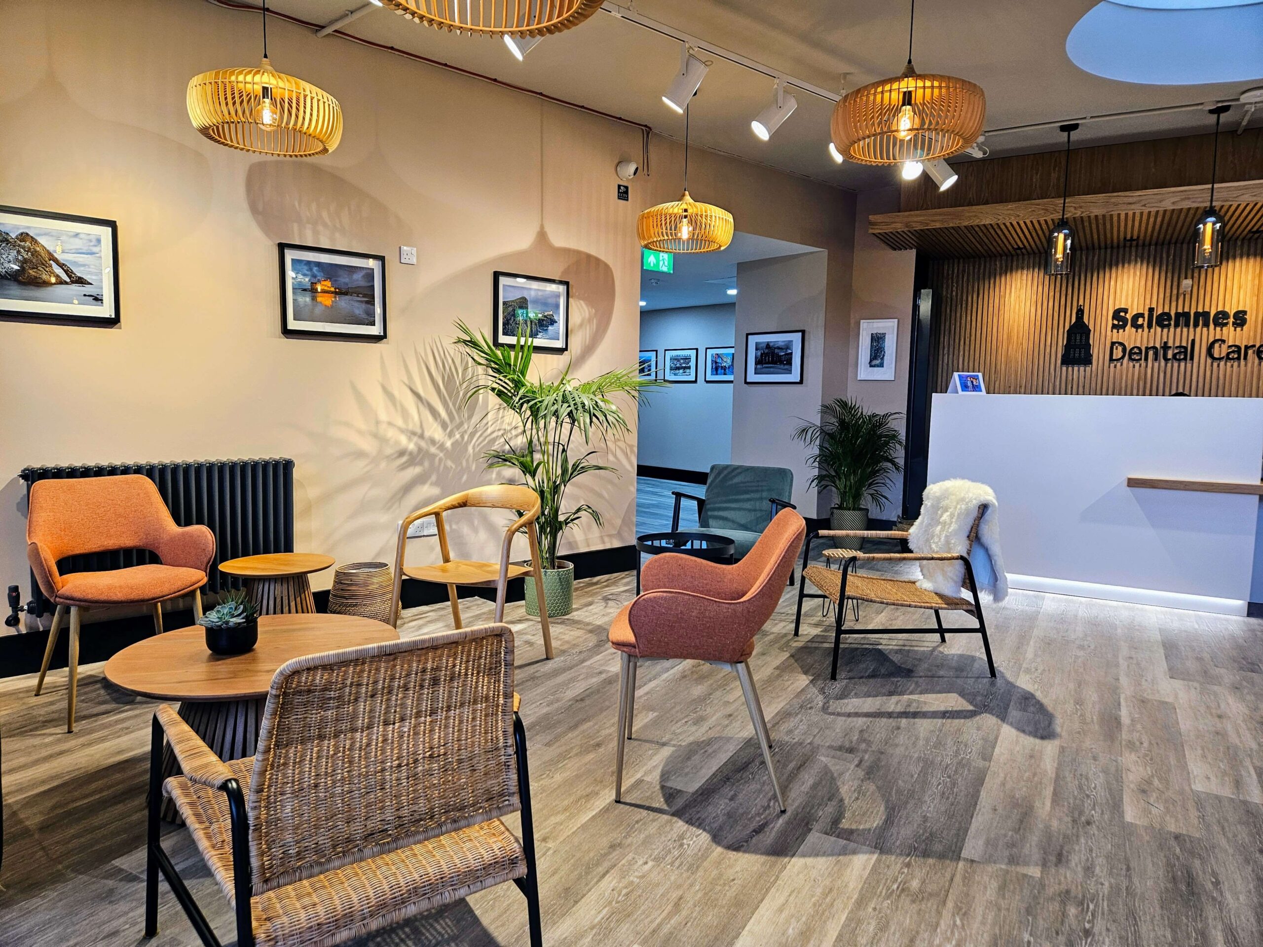 Sciennes Dental Care reseption area